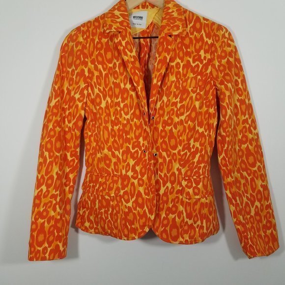Moschino Jackets & Blazers - Moschino Cheap And Chic Animal Print Blazer Jacket